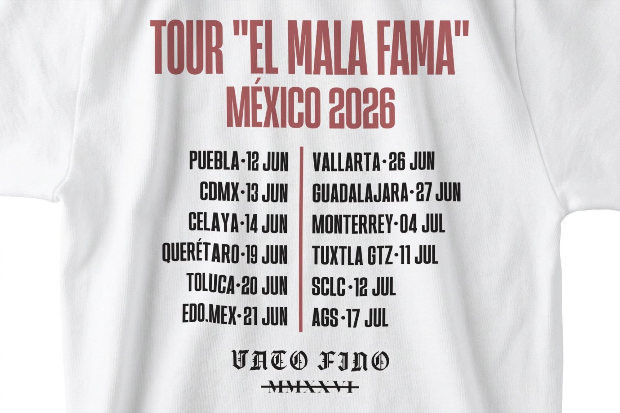 Vato Fino x Big Stan - [Tour el Mala Fama 2026] - Collaboration II