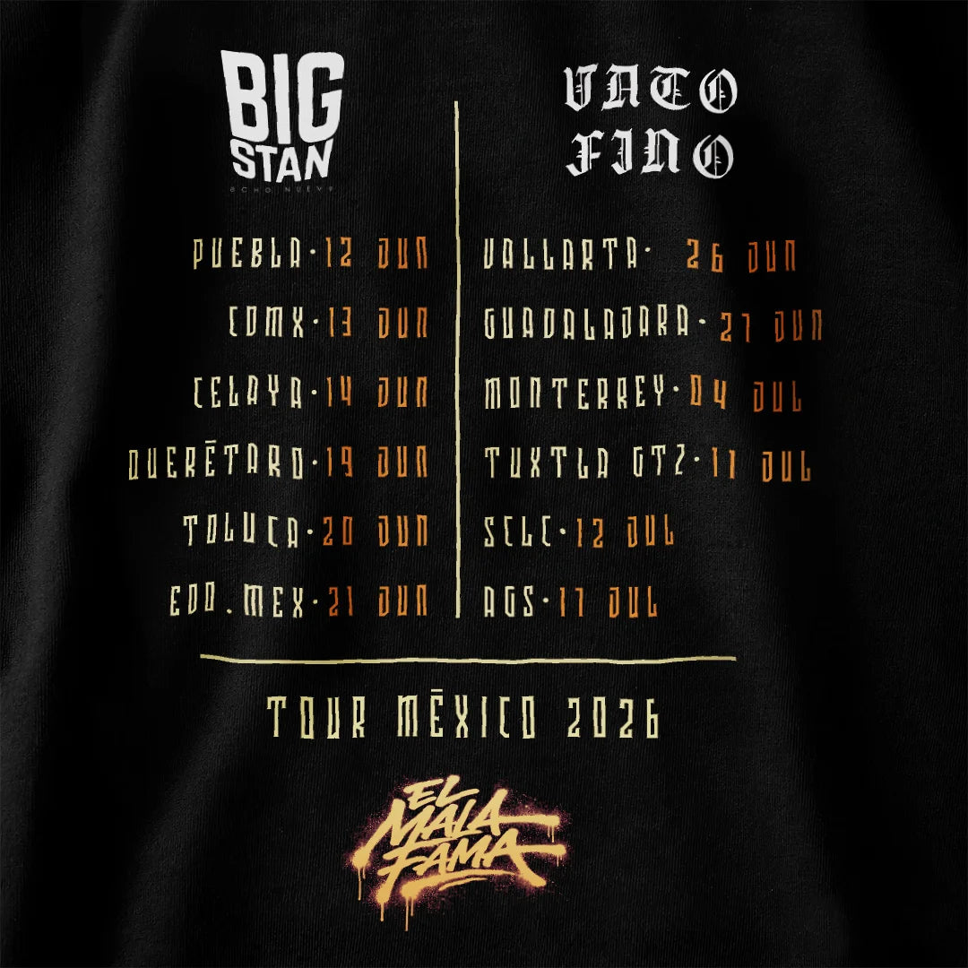Vato Fino x Big Stan - [Tour el Mala Fama 2026] - Collaboration I